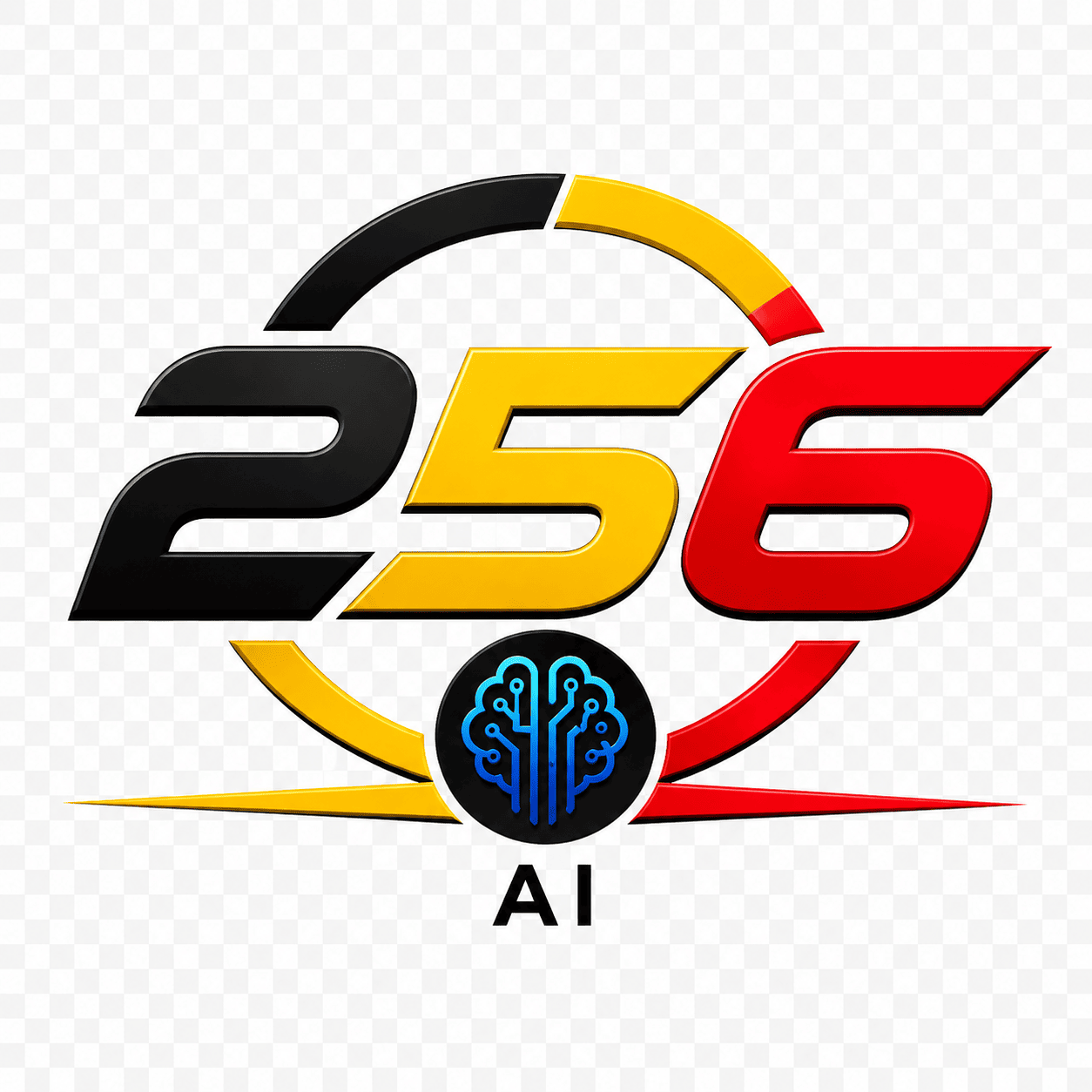 256 AI logo